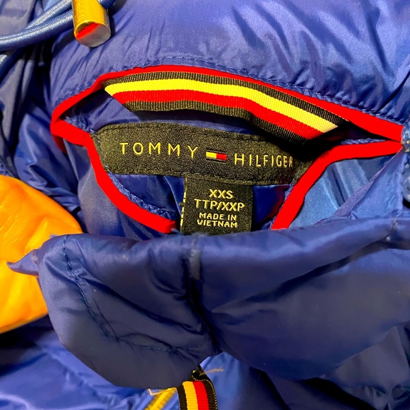 🆕 TOMMY HILFIGER Puffer Jacket Size XXS - Picture 3 of 5